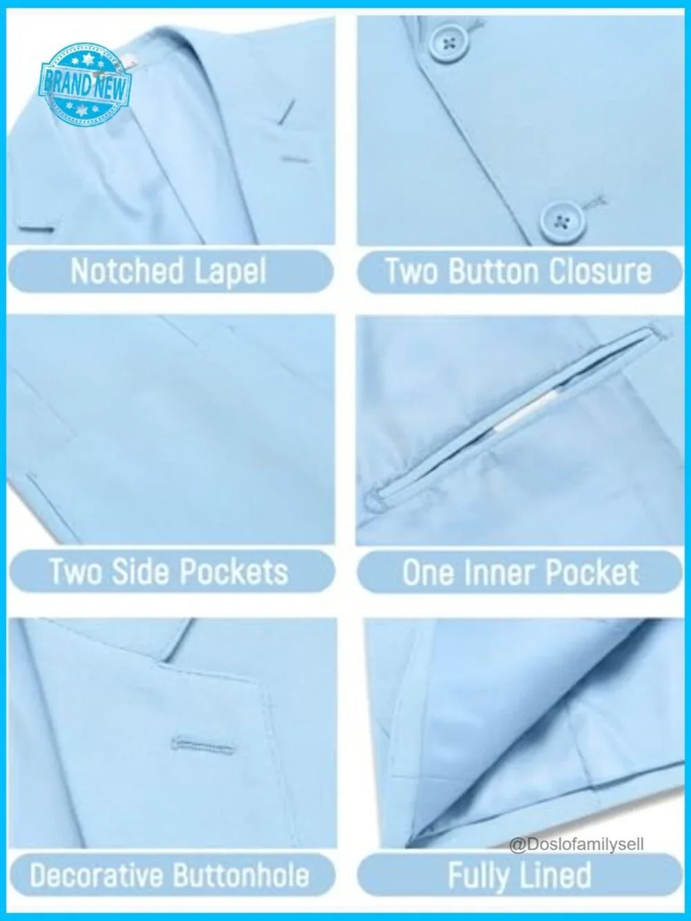 Lightweight Linen Blazer Classic Notch Lapel Two Button Casual Sport Coat
